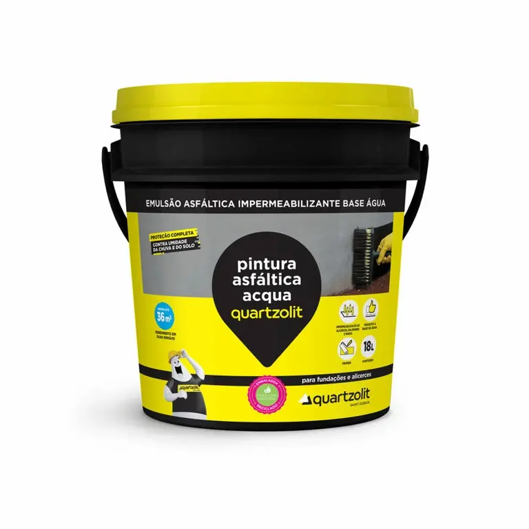 Pintura asfáltica para impermeabilização de baldrames. Proteja sua fundação contra umidade e infiltrações com nosso produto em Parnamirim. Solução eficaz e de fácil aplicação para garantir a durabilidade da sua construção.